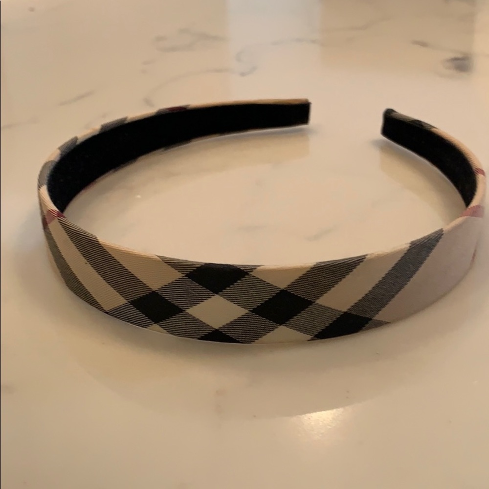 Authentic Burberry Nova Check Headband